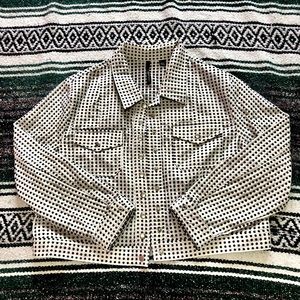 Polka dot jacket!